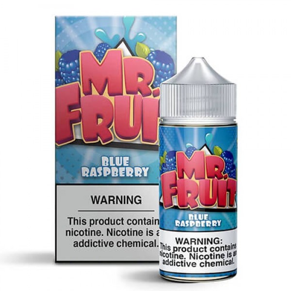 Mr. Fruit eLiquid – Blue Raspberry – 100ml / 3mg