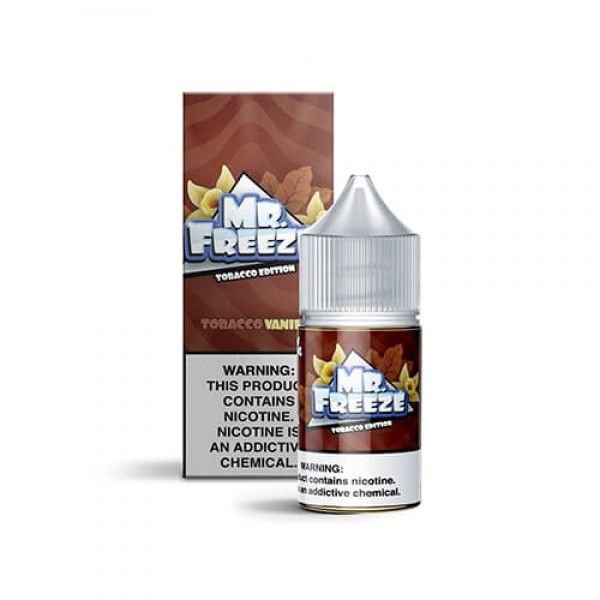 Mr. Freeze eLiquid Tobacco Edition Salt Nic – Tobacco Vanilla – 30ml / 50mg