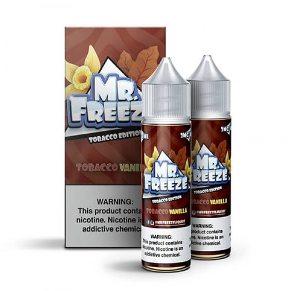 Mr. Freeze eLiquid Tobacco Edition – Tobacco Vanilla – 2x60ml / 6mg