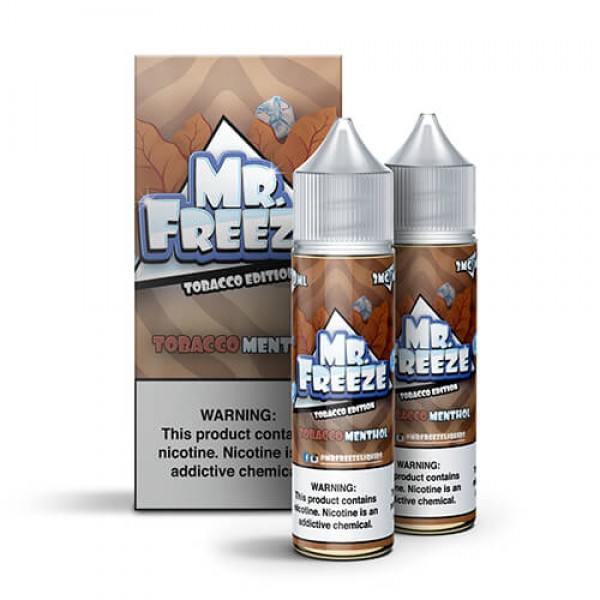 Mr. Freeze eLiquid Tobacco Edition – Tobacco Menthol – 2x60ml / 6mg