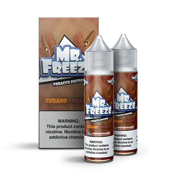 Mr. Freeze eLiquid Tobacco Edition – Cubano Tobacco – 2x60ml / 3mg