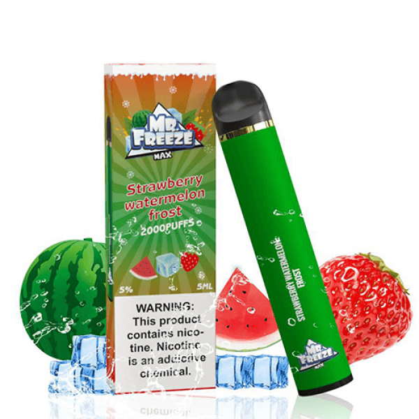 Mr. Freeze Disposable MAX – Strawberry Watermelon Frost – Single / 50mg