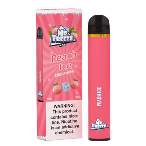 Mr. Freeze Disposable MAX – Peach Ice – Single / 50mg