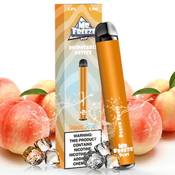 Mr. Freeze Disposable PLUS – Peach Frost – 3ml / 50mg