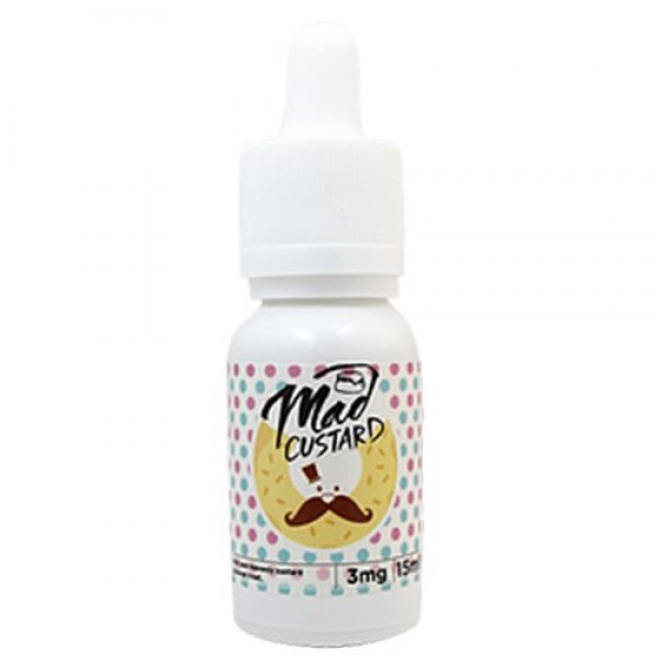 Mr. Doughnut E-Juice – Mad Custard – 90ml (6x15ml) / 12mg