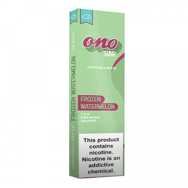 Ono Bar – Disposable Vape Device – Frozen Watermelon – Single / 50mg