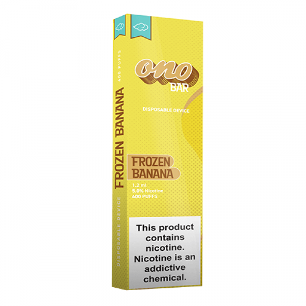 Ono Bar – Disposable Vape Device – Frozen Banana – Single / 50mg