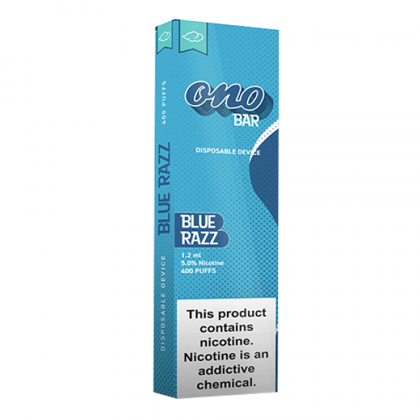 Ono Bar – Disposable Vape Device – Blue Razz – Single / 50mg