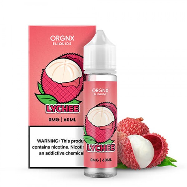 Orgnx Eliquids – Lychee – 60ml / 0mg