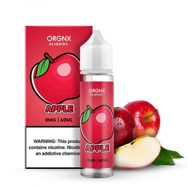 Orgnx Eliquids – Apple – 60ml / 3mg