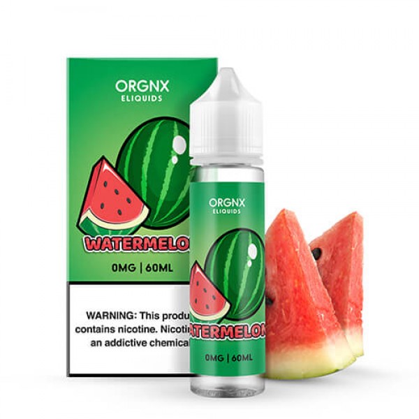 Orgnx Eliquids – Watermelon – 60ml / 0mg