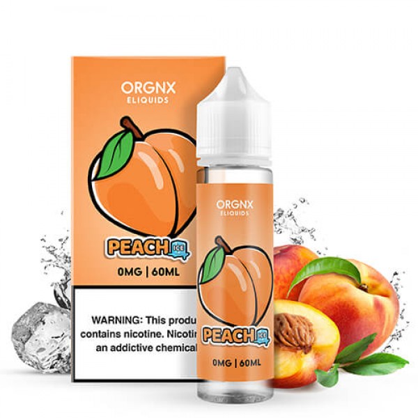 Orgnx Eliquids – Peach Ice – 60ml / 6mg