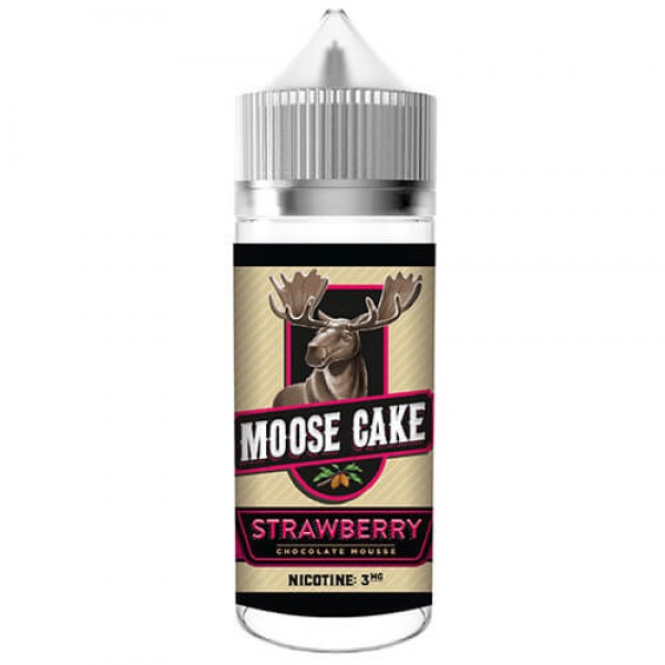 Moose Cake eJuice – Strawberry Moose Cake – 100ml / 0mg