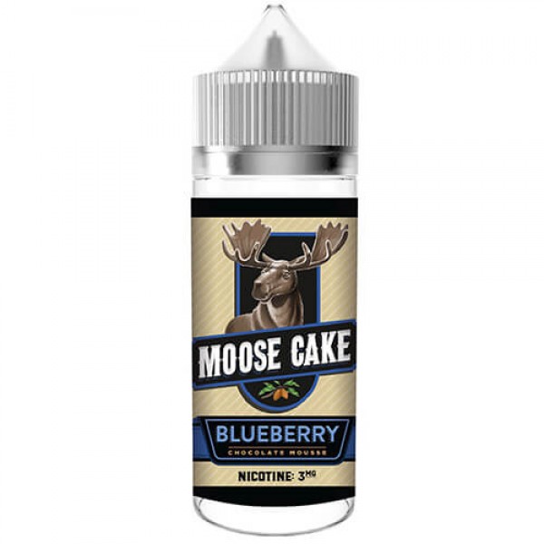 Moose Cake eJuice – Blueberry Moose Cake – 100ml / 6mg