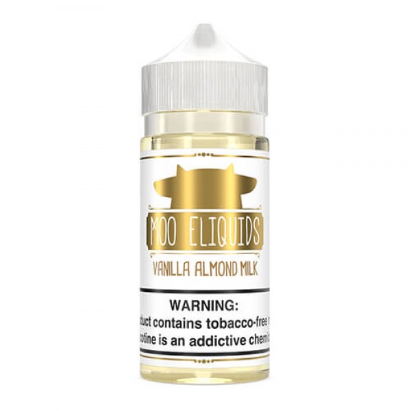 Moo eLiquids Synthetic – Vanilla Almond Milk – 100ml / 3mg