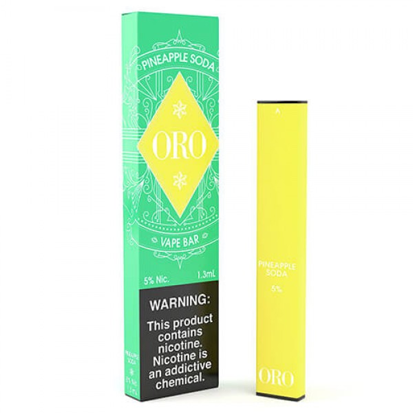 ORO – Disposable Vape Device – Pineapple Soda – Single / 50mg