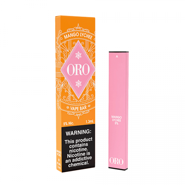 Oro – Disposable Vape Device – Mango Lychee – 1.3ml / 50mg