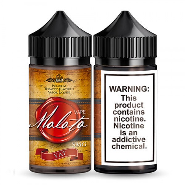 Moloto Vape – VAT eJuice – 100ml / 0mg