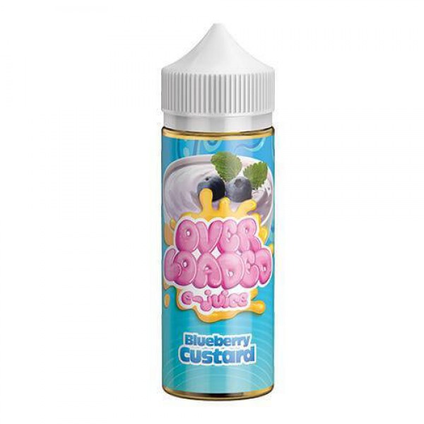 Overloaded E-Juice – Blueberry Custard – 120ml / 6mg