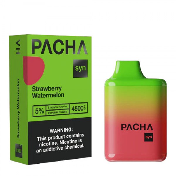 Pacha SYN 4500 – Disposable Vape Device – Strawberry Watermelon – Single (12ml) / 50mg