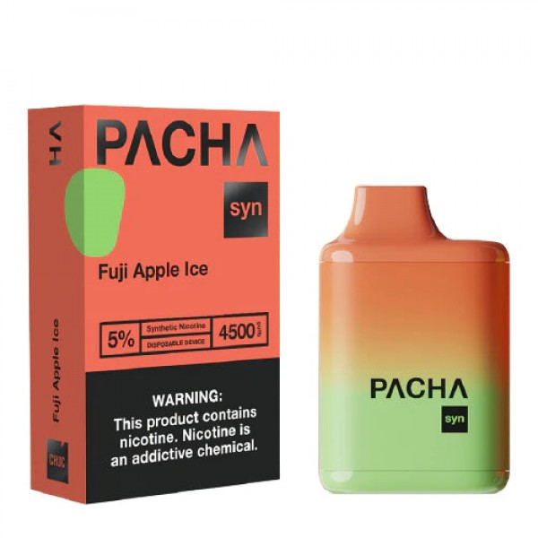 Pacha SYN 4500 – Disposable Vape Device – Fuji Apple Ice – Single (12ml) / 50mg