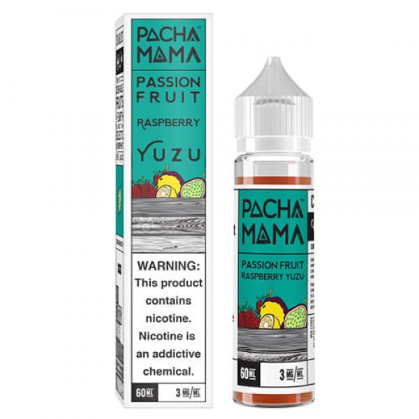 Pachamama E-Liquid – Passion Fruit Raspberry Yuzu – 60ml / 6mg