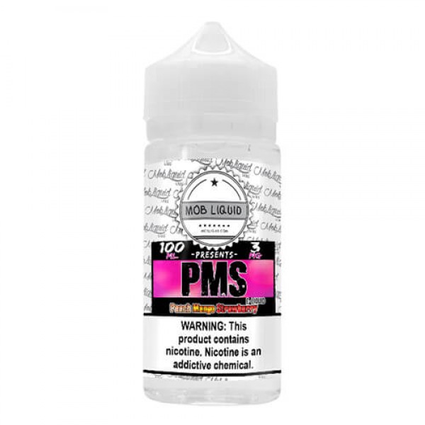 Mob Liquid White Series – PMS Peach Mango Strawberry – 100ml / 3mg