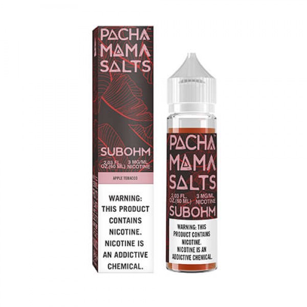 Pachamama E-Liquid SubOhm Salts – Apple Tobacco – 60ml / 6mg