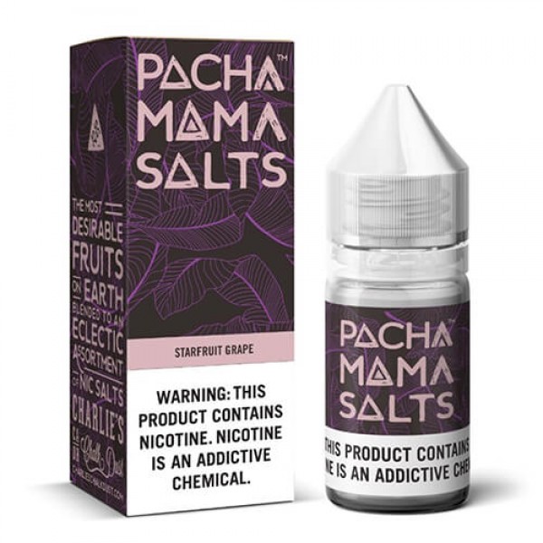 Pachamama E-Liquid Salts – Starfruit Grape – 30ml / 25mg