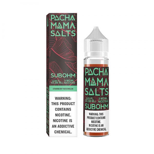 Pachamama E-Liquid SubOhm Salts – Strawberry Watermelon – 60ml / 3mg