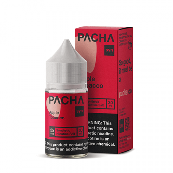 Pachamama E-Liquid Tobacco-Free Salts – Apple Tobacco – 30ml / 25mg