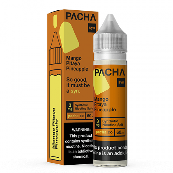 Pachamama E-Liquid Tobacco-Free – Mango Pitaya Pineapple – 60ml / 6mg