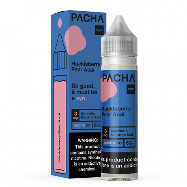 Pachamama E-Liquid Tobacco-Free – Huckleberry Pear Acai – 60ml / 0mg