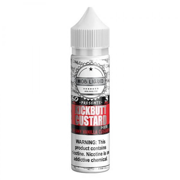 Mob Liquid White Series – Kickbutt Custard – 60ml / 12mg