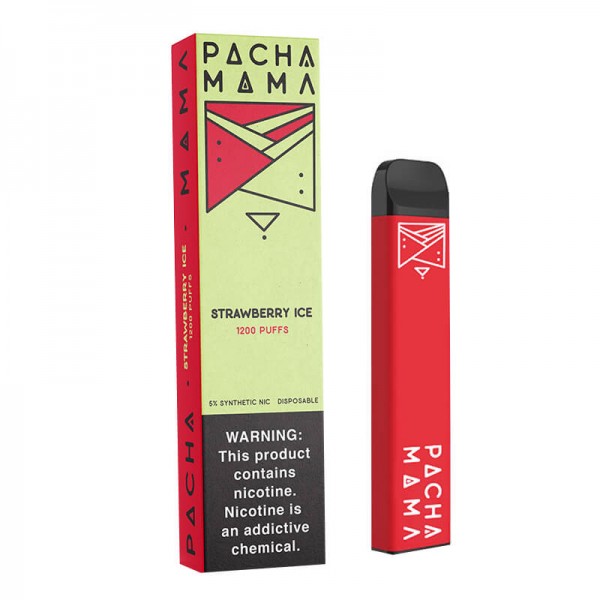 Pachamama Synthetic – Disposable Vape Device – Strawberry Ice – 50mg