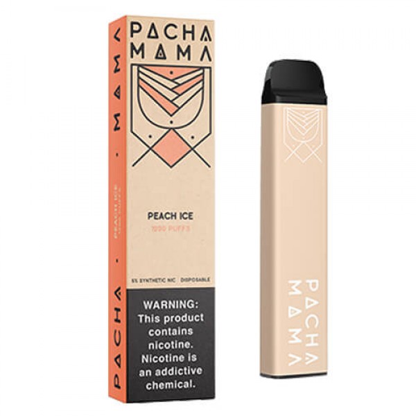 Pachamama Synthetic – Disposable Vape Device – Peach Ice – Single / 50mg