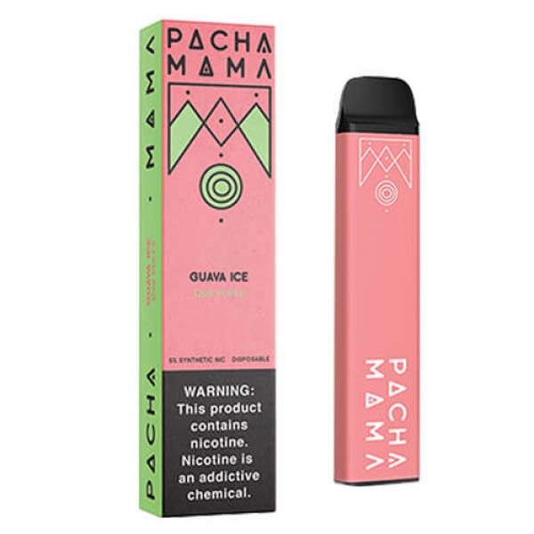 Pachamama Synthetic – Disposable Vape Device – Guava Ice – Single / 50mg