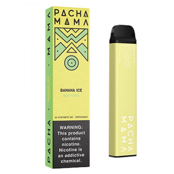 Pachamama Synthetic – Disposable Vape Device – Banana Ice – Single / 50mg