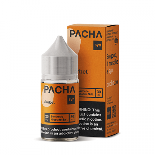 Pachamama E-Liquid Tobacco-Free Salts – Sorbet – 30ml / 50mg