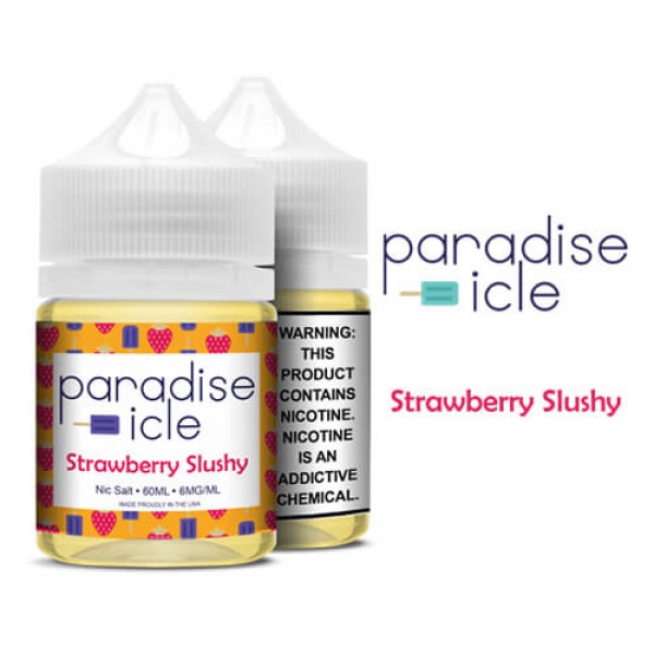Paradise-icle Nic Salts – Strawberry Slushy – 60ml / 12mg