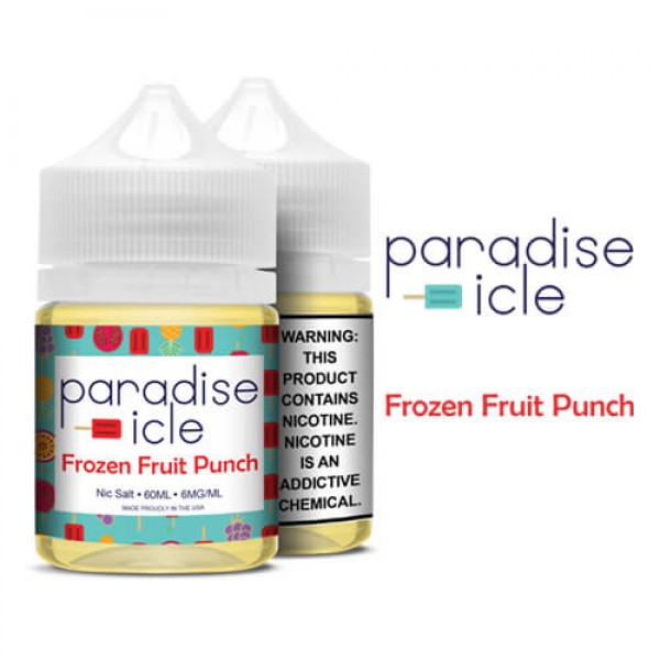 Paradise-icle Nic Salts – Frozen Fruit Punch – 60ml / 0mg