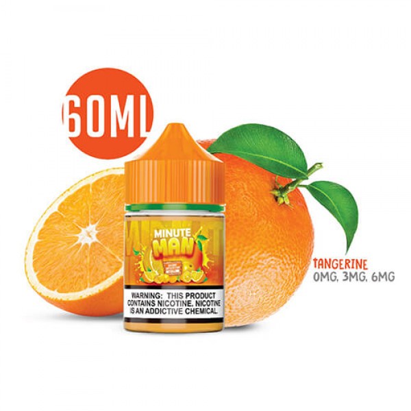 Minute Man Vape – Tangerine Sub Ohm Salt – 60ml / 6mg