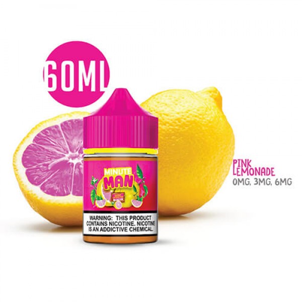 Minute Man Vape – Pink Lemonade Sub Ohm Salt – 60ml / 6mg