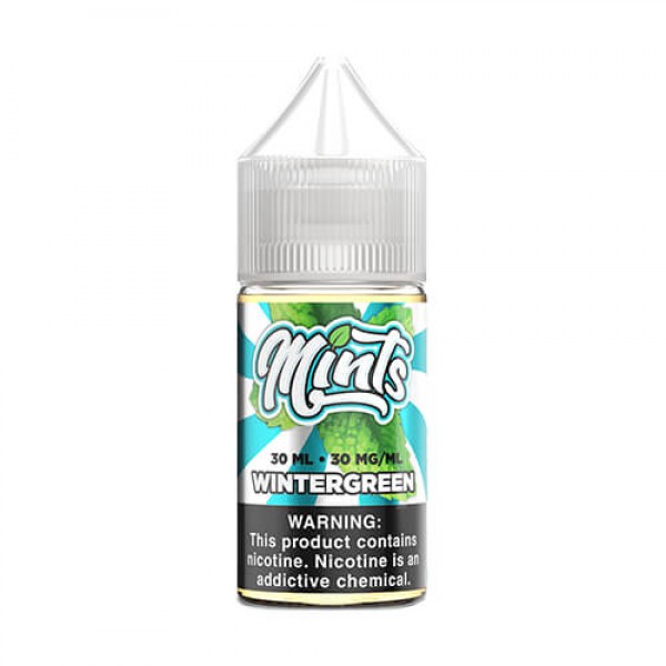 MINTS Vape Co. Tobacco-Free SALTS – Wintergreen – 30ml / 50mg