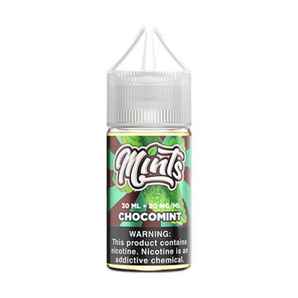 MINTS Vape Co. Tobacco-Free SALTS – Chocomint – 30ml / 50mg