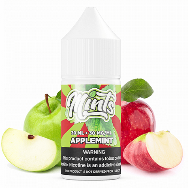 MINTS Vape Co. Tobacco-Free SALTS – Applemint – 30ml / 30mg