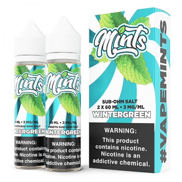MINTS Vape Co. Tobacco-Free – Wintergreen – 2x60ml / 6mg