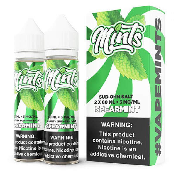 MINTS Vape Co. Tobacco-Free – Spearmint – 2x60ml / 6mg