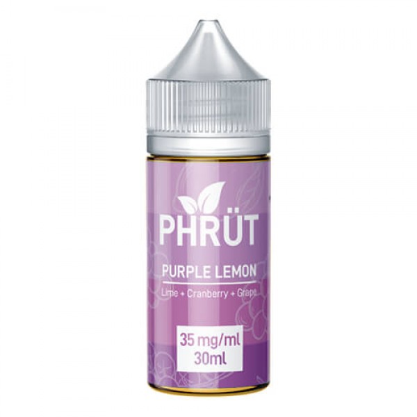 Phrut Tobacco-Free eJuice SALTS – Purple Lemon – 30ml / 35mg