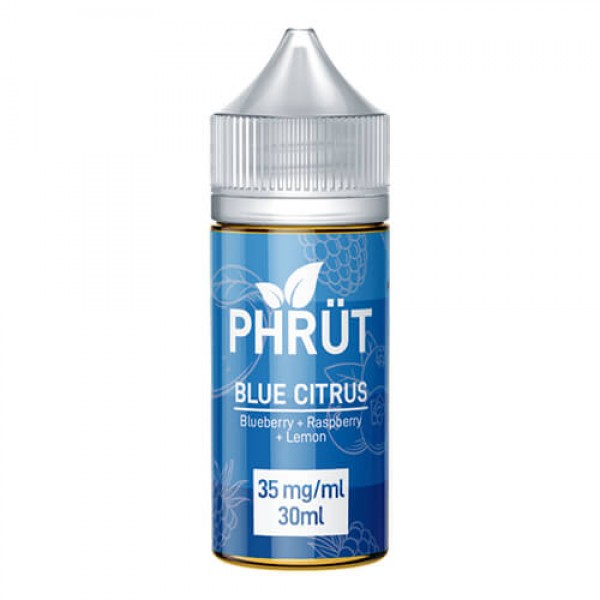 Phrut Tobacco-Free eJuice SALTS – Blue Citrus – 30ml / 35mg